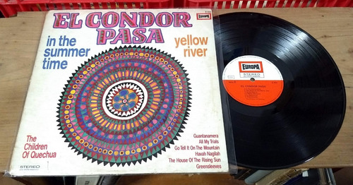 El Condor Pasa The Children Of Quechua Disco Lp Alemania