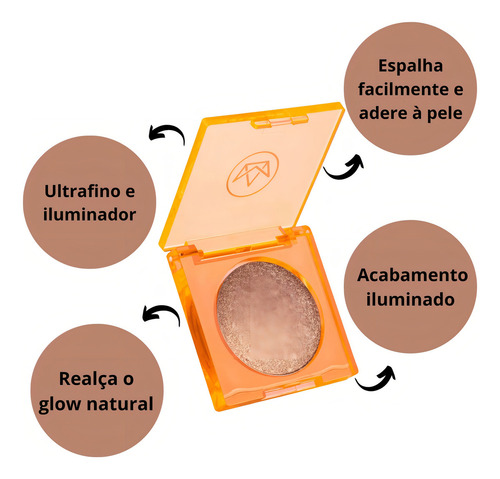 Iluminador Divine Glow Bronze - Mari Maria Makeup