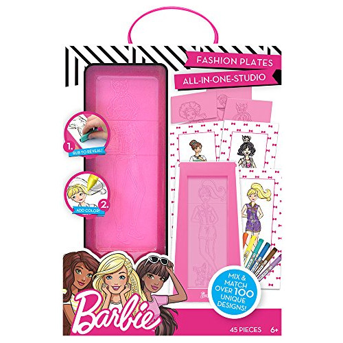 El Kit De Placas De Barbie By Horizon Group Usa, Color, Dise