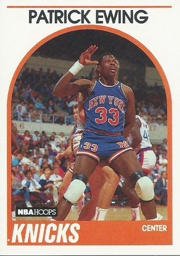 Barajita Patrick Ewing Hoops 1989 #80 Knicks