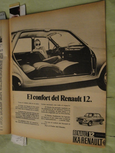 Publicidad Renault 12 Año 1971 Xx