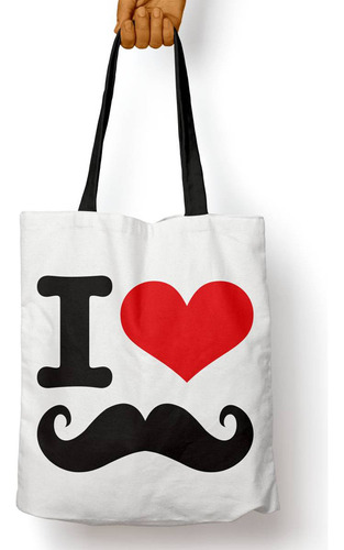 Bolso I Love Mustache (d0468 Boleto.store)