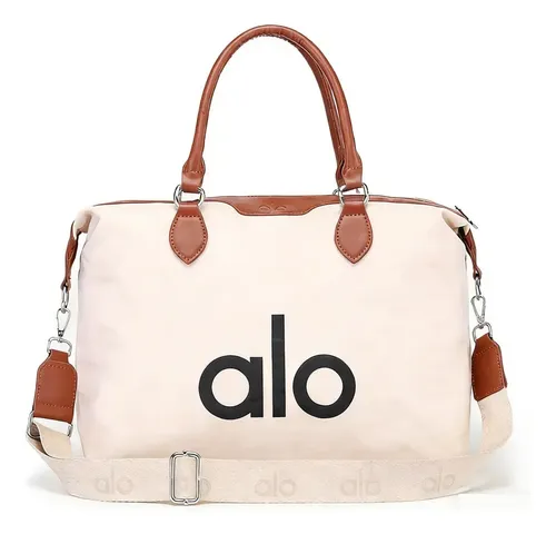 O Alo Yoga Sports Fitness Bag Bolso De Viaje Blanco / | MercadoLivre