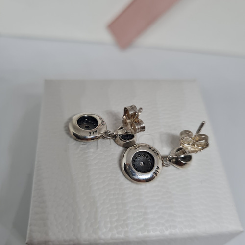 Aretes Círculos Radiantes Pavé