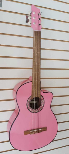 Guitarra Acústica Clásica+ Forro+ Método Pick+envío Gratis