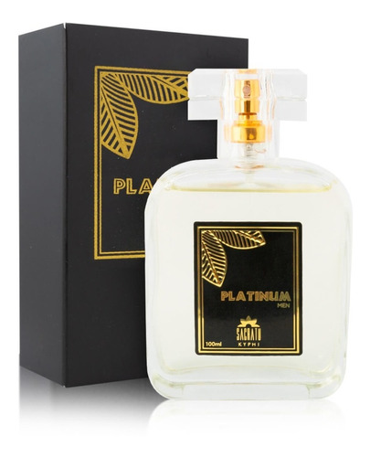 Perfume Sacratu Platinum - 100ml - Marcas Volume da unidade 100 mL