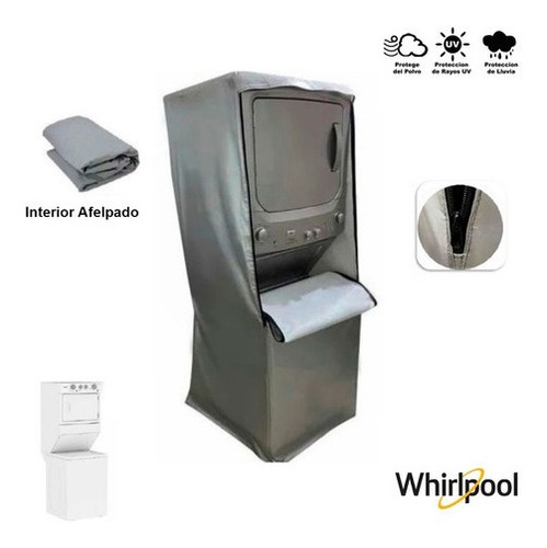 Forro Para Centro De Lavado Imoermeable Whirlpool 18-25kg