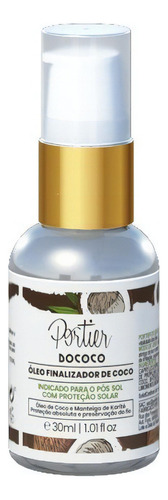 Portier Dococo Óleo Finalizador De Coco - 30ml