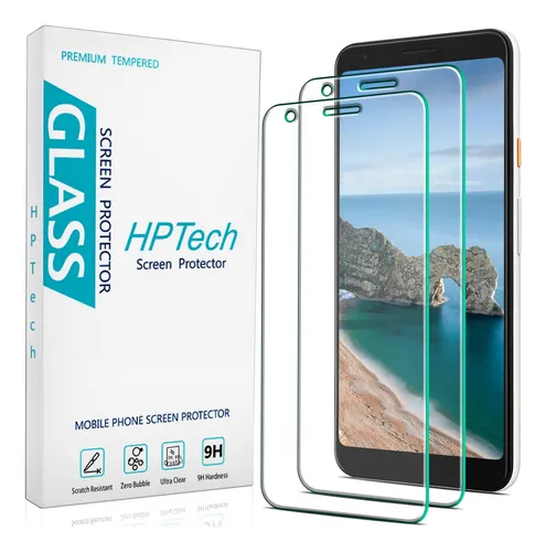 comprar Hptech 2 Protector Pantalla Vidrio Templado Diseñado Para 3a