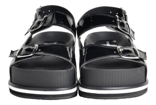 Sandalias Ojota Chancletas De Mujer De Cuero Traun - Ferraro