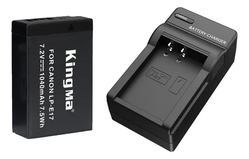 Cargador + Bateria P/ Kiss X10 Eos M6 Mark Ii 8000d M5 M6 M7