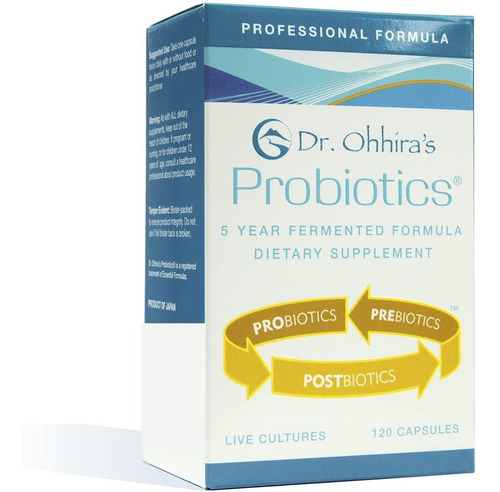 Probioticos + Prebioticos 120caps - Unidad a $6624