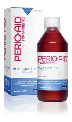 Enjuague Bucal Perio Aid Tratamiento Chx 0,12% 500ml