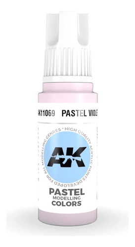 3ª Generacion Acrilico Pastel Violeta 0.6 fl Oz