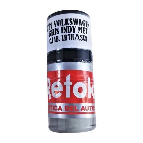 Pintura Retok Vw Gris Indy  Indiumgrau Metalico Lr7h X3x3