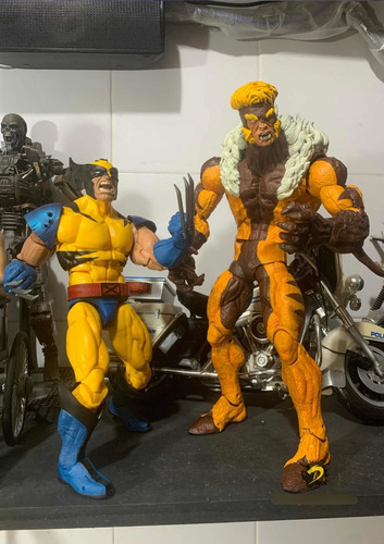 Dentes De Sabre Sabretooth Xmen Marvel Icons 30 Custom Leia (Recondicionado)