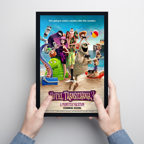 Cuadro 20x30 Pelicula Hotel Transylvania 3 Summer Vacat 005