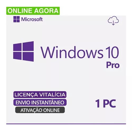 Como Obter a Chave do Produto Windows 10 Pro Gratuita