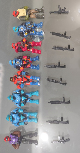 Halo Mega Construx Lote 8 Pz Con 8 Armas (Usado)