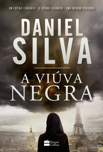 A viúva negra, de Silva, Daniel. Série Gabriel Allon Casa dos Livros Editora Ltda, capa mole em português, 2017
