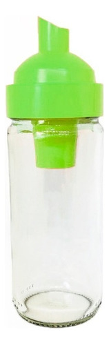 Dosificador De Vidrio Azucarera Medida De Cuchara 240cc Color Verde