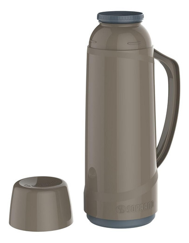 Imagen 2 de 2 de Termo Soprano Cristal de vidrio 1L fendi