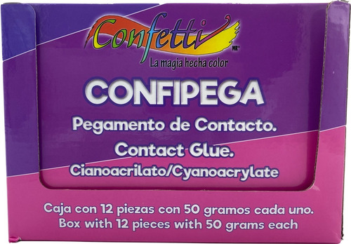 Pegamento Líquido Confetti ConfiPega