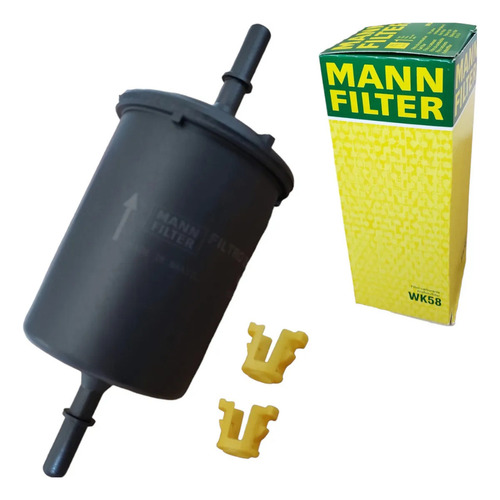 Filtro Combustível Corsa Celta Onix Etios Toro Fit Uno Mann