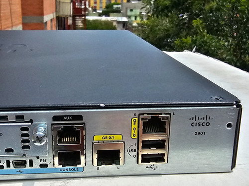 Router Cisco 2901 Licencia De Seguridad (Usado)