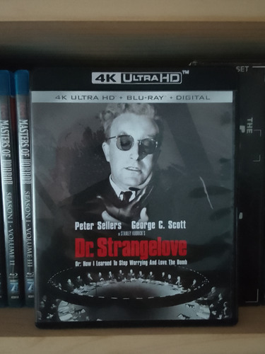 Stanley Kubrick Dr Strangelove 4k Ultra Hd + Bluray Original