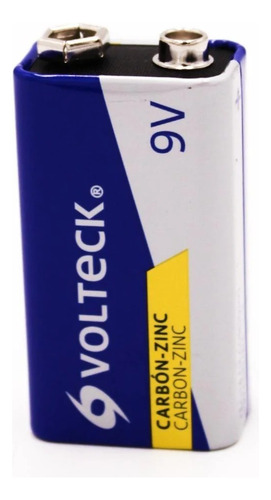 Pila Alcalina 9v, Blister, Volteck
