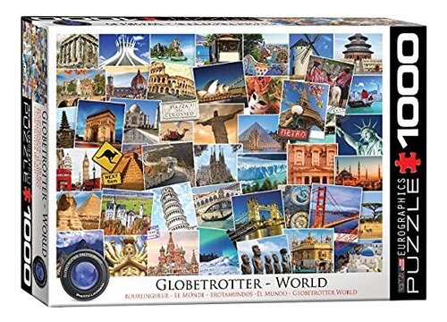 Rompecabezas Eurographics World Globetrotter (1000 Piezas)