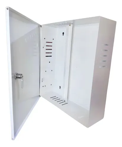 Rack Vertical Caixa Organizadora Metálica P/ Dvr Parede Cftv - foto 1