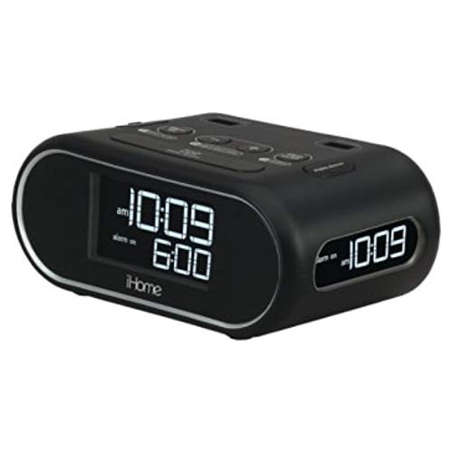 Reloj Despertador Pantalla Triple Lcd Carga Usb Dual