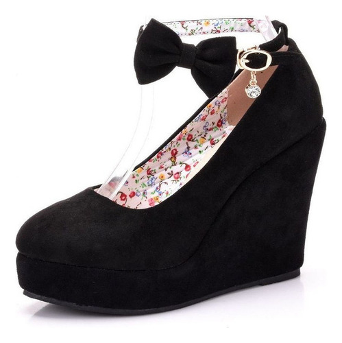 R Zapatos De Tacón Alto De Terciopelo, Zapatos Redondos