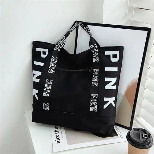 Bolso pink negro hotsell