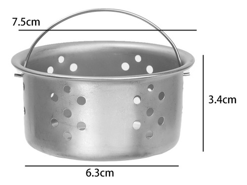 Cesta De Desagüe De Acero Inoxidable, Filtro De Fregadero, A