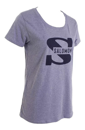 Remera Salomon Mujer Ss Tee Lila - Onda Sports