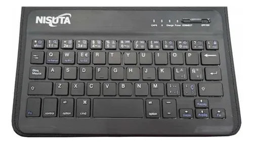 Funda Para Tablet 7 8 PuLG Con Teclado Bluetooth Nsfute78b
