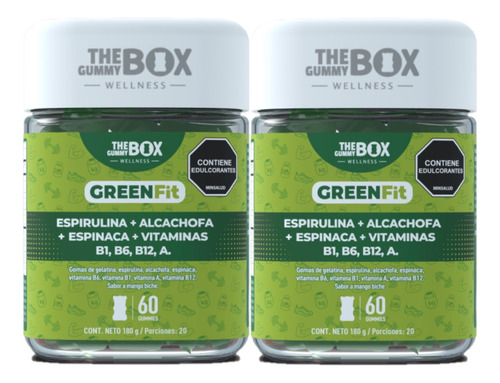 The Gummy Box Wellness Green Fit E - Unidad a $1352