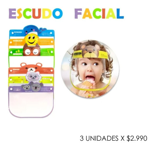 Escudo Facial Infantil