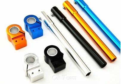 Manijera Tuning Azul Set Diametro 31mm