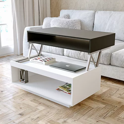 Mesa Ratona Elevable Extensible 90cm Diseño Moderno | MercadoLibre