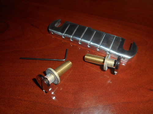 Prs Stop Tailpiece Taco Sae Aluminio Pulido