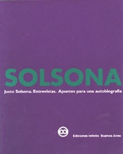 Libro Solsona  Entrevistas Apuntes Para Una Autobiografia De
