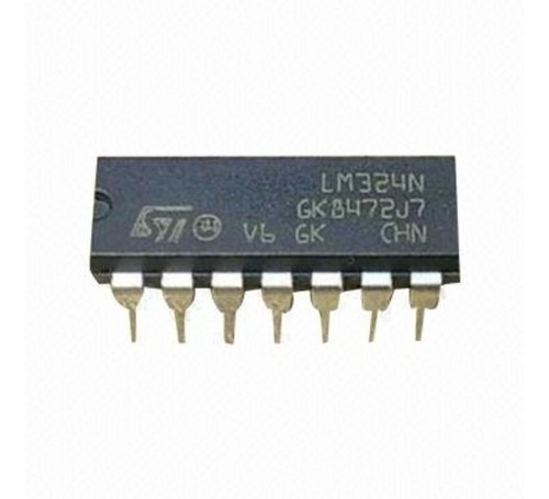 Lm324n Amplificador Operacional Cuadruple Pack X3