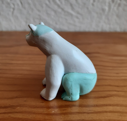 Figura Pequeña Oso Polar Eric Carle What Do You Hear? (Usado)