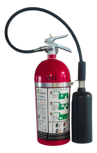 Extintor Co2 10 Lbs 4.5 Lbs Certificado