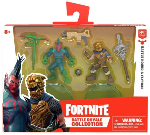 Muñeco Fortnite Battle Royale Collection Set X2 Con Acces.