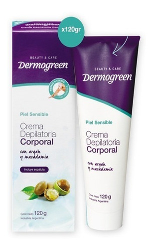 Imagen 1 de 4 de Crema Depilatoria Corporal Con Karite + Espatula X120g